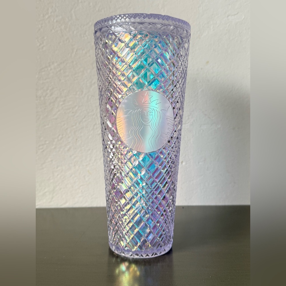Starbucks Holographic Purple Tumbler